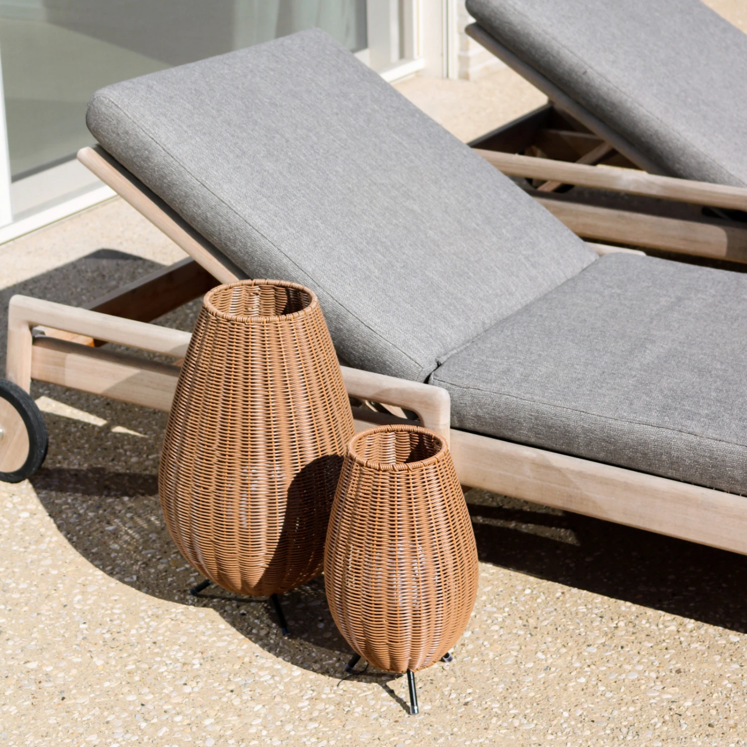 LED-Außentischleuchte Colin, Akku, 36 Cm, Natur 6 LED-Außentischleuchte Colin, Akku, 36 Cm, Natur – Bild 6