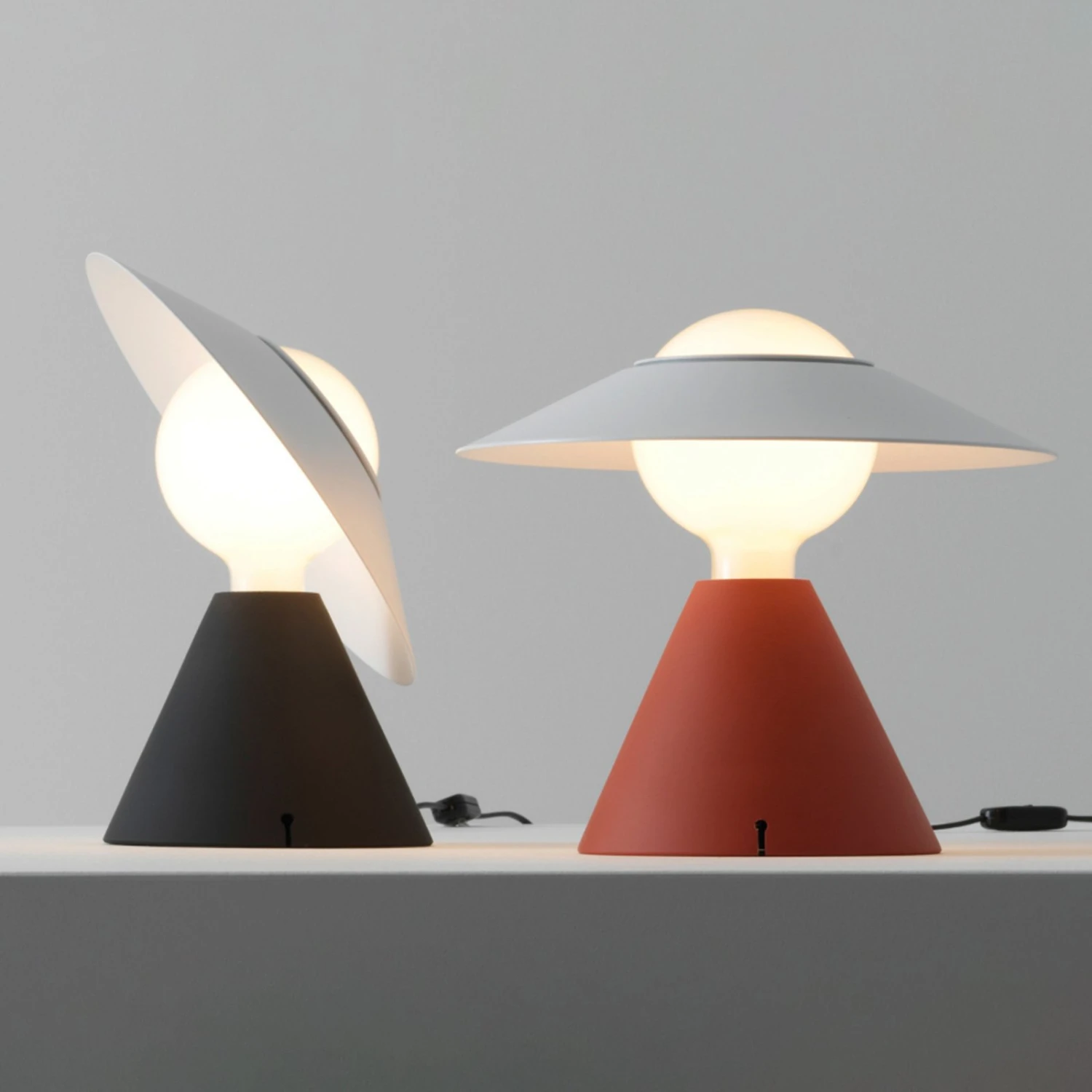 Stilnovo Fante LED-Tischleuchte, 2.700 K, Rot 4 Stilnovo Fante LED-Tischleuchte, 2.700 K, Rot – Bild 4