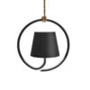 Zafferano Poldina Akku-Hängelampe IP54 Dunkelgrau 2 Zafferano Poldina Akku-Hängelampe IP54 Dunkelgrau -Lampen Welt 10016368