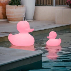 LED-Designleuchte DUCK-DUCK S Für Außen In Pink -Lampen Welt 10016418 2