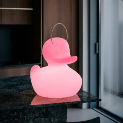 LED-Designleuchte DUCK-DUCK XL Für Außen In Pink -Lampen Welt 10016419 2