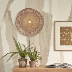 GOOD & MOJO Pantanal Wandleuchte, Natur/rot 10 GOOD & MOJO Pantanal Wandleuchte, Natur/rot -Lampen Welt 10016662 2