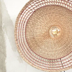 GOOD & MOJO Pantanal Wandleuchte, Natur/rot 12 GOOD & MOJO Pantanal Wandleuchte, Natur/rot -Lampen Welt 10016662 4