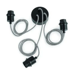 GOOD & MOJO Tanami Hängeleuchte 3-flammig, Schwarz -Lampen Welt 10016750 7