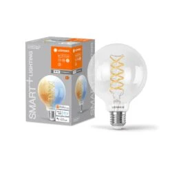 LEDVANCE SMART+ WiFi E27 8W LED G95 Klar 827-865 -Lampen Welt 10016800 2
