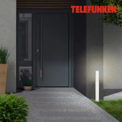 Telefunken Bristol LED-Wegeleuchte, 57 Cm, Weiß -Lampen Welt 10017128 3