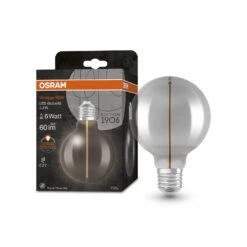 OSRAM Vintage 1906 LED-Globe E27 2,2W 1.800K Smoke -Lampen Welt 10017575 1