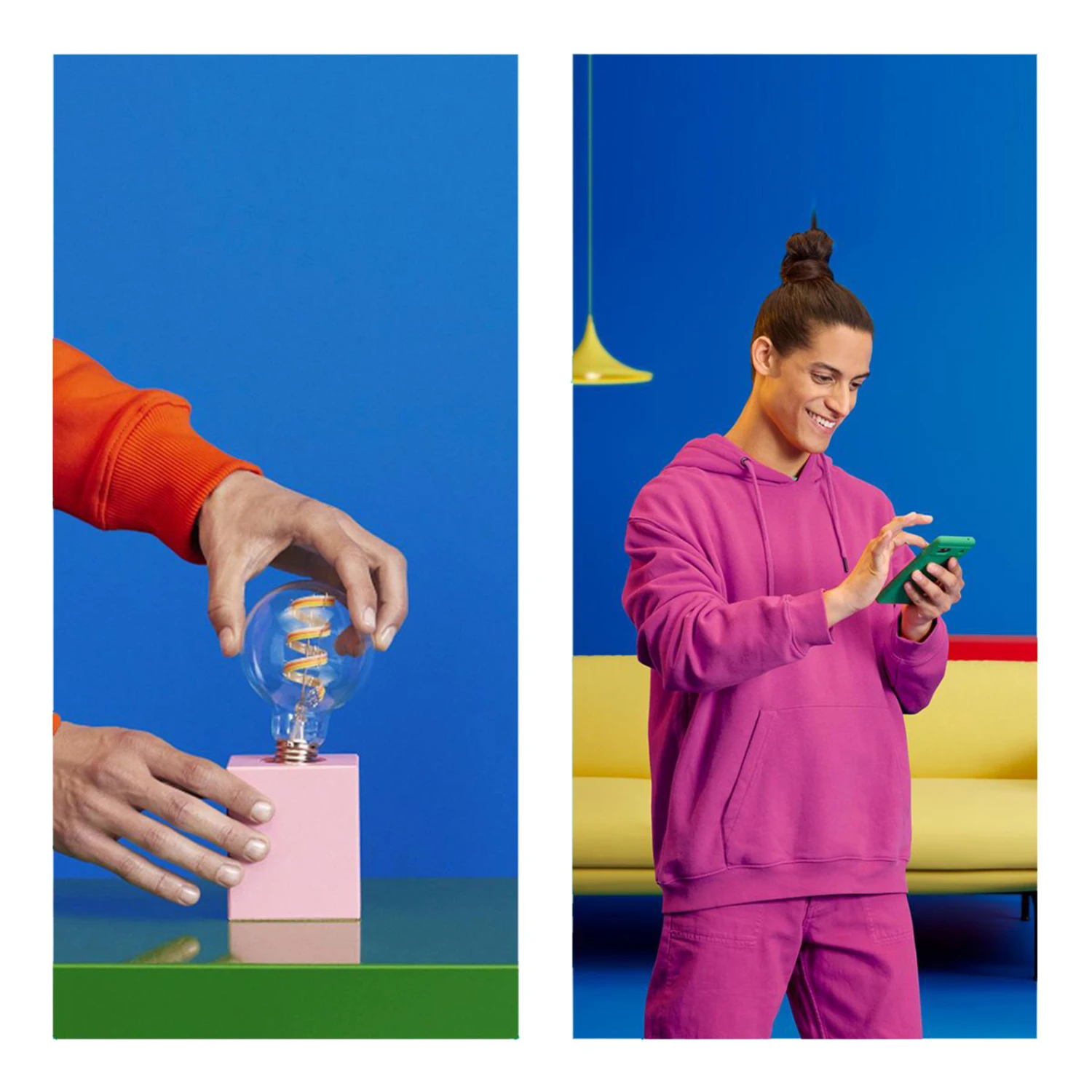 WiZ A60 LED-Filamentlampe WiFi E27 6,3W RGBW 3 WiZ A60 LED-Filamentlampe WiFi E27 6,3W RGBW – Bild 3