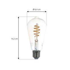 Prios E27 ST64 4,9W ZigBee Tuya Philips Hue 3er -Lampen Welt 10018157 2