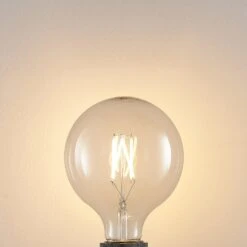 LED-Filament E27 8W 2.700K G125 Globe Klar 2er-Set 8 LED-Filament E27 8W 2.700K G125 Globe Klar 2er-Set -Lampen Welt 10018172 3