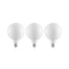 LED-Lampe E27 6W 2.700K G125 Dimmbar Opal 3er-Set -Lampen Welt 10018207