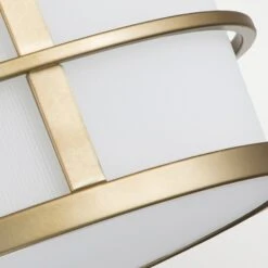 Abstands-Deckenleuchte Fusion, Messing Natur -Lampen Welt 10018574 3