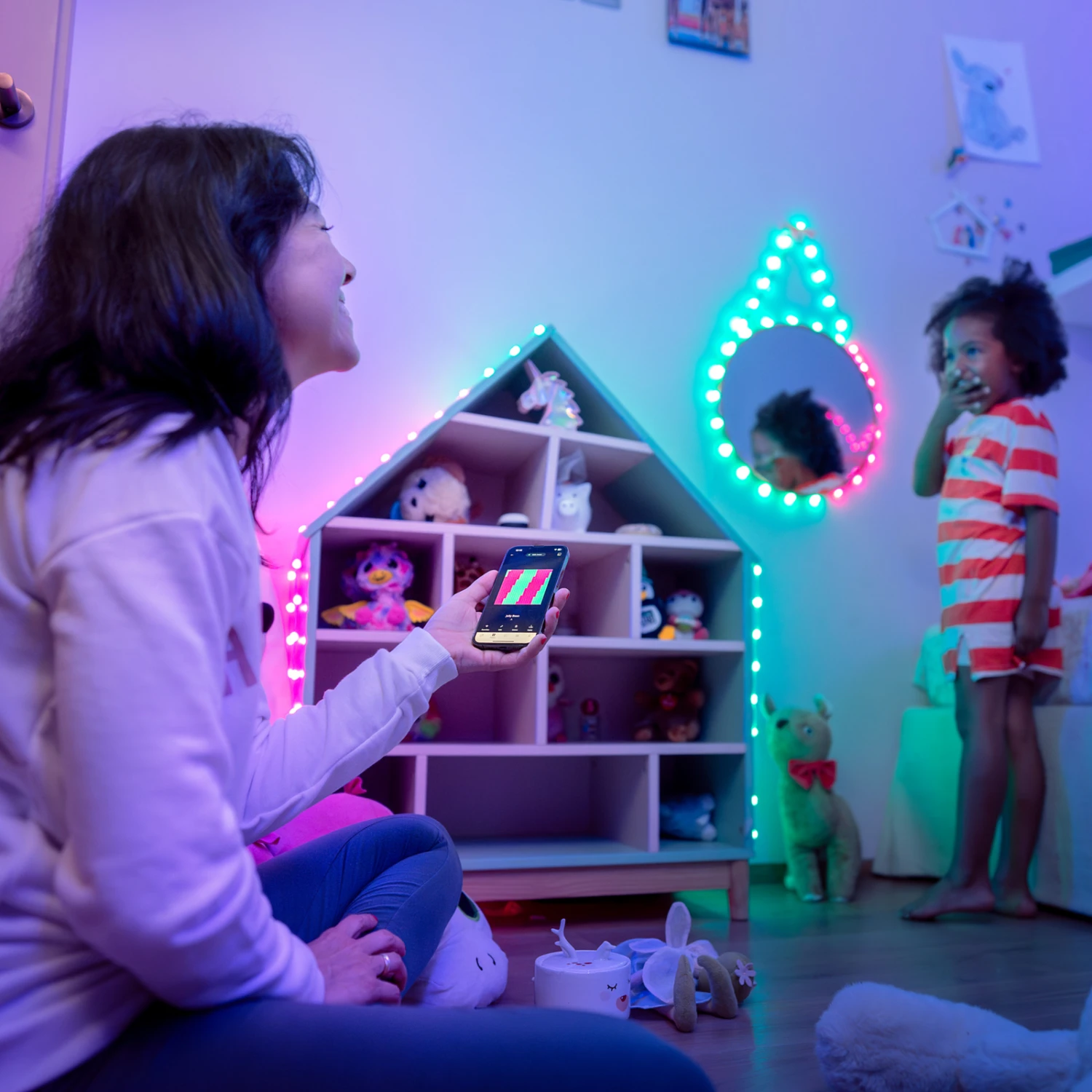 Twinkly Candies, 100 Kerzen, Smart, Kabel Klar, 6m 4 Twinkly Candies, 100 Kerzen, Smart, Kabel Klar, 6m – Bild 4