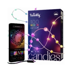 Twinkly Candies Perlen Bluetooth WLAN RGB Klar 6m -Lampen Welt 10018776 8