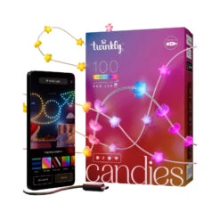 Twinkly Candies Sterne Bluetooth WLAN RGB Klar 6m -Lampen Welt 10018781 8