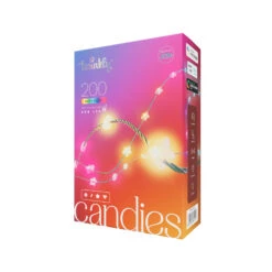 Twinkly Candies Sterne Bluetooth WLAN RGB Grün 12m