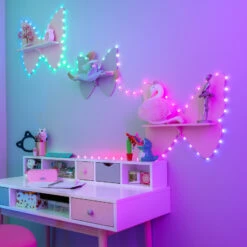 Twinkly Candies Herzen Bluetooth WLAN RGB Klar 6m -Lampen Welt 10018785 5