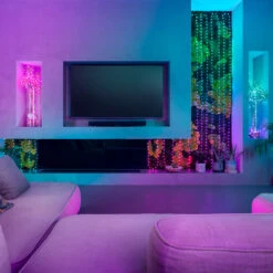 Twinkly Candies Herzen Bluetooth WLAN RGB Grün 12m -Lampen Welt 10018786 2