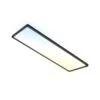 LED-Panel Slim Schwarz Ultraflach CCT, 59x20cm -Lampen Welt 10019070