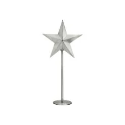 PR Home Nordic Standstern Aus Metall, Silber