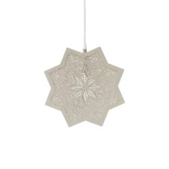 PR Home Elvira Dekostern Aus Metall, Beige 8 PR Home Elvira Dekostern Aus Metall, Beige -Lampen Welt 10020340 2