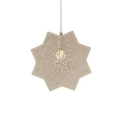 PR Home Elvira Dekostern Aus Metall, Beige 9 PR Home Elvira Dekostern Aus Metall, Beige -Lampen Welt 10020340 3