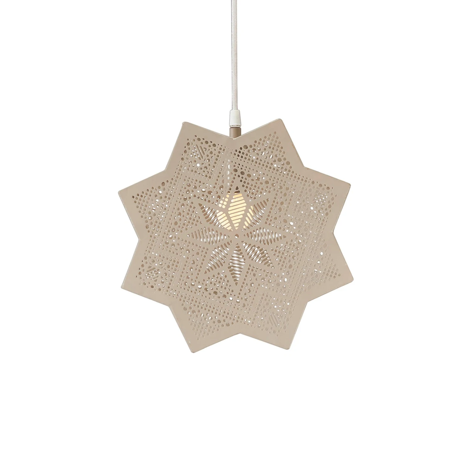 PR Home Elvira Dekostern Aus Metall, Beige 4 PR Home Elvira Dekostern Aus Metall, Beige – Bild 4