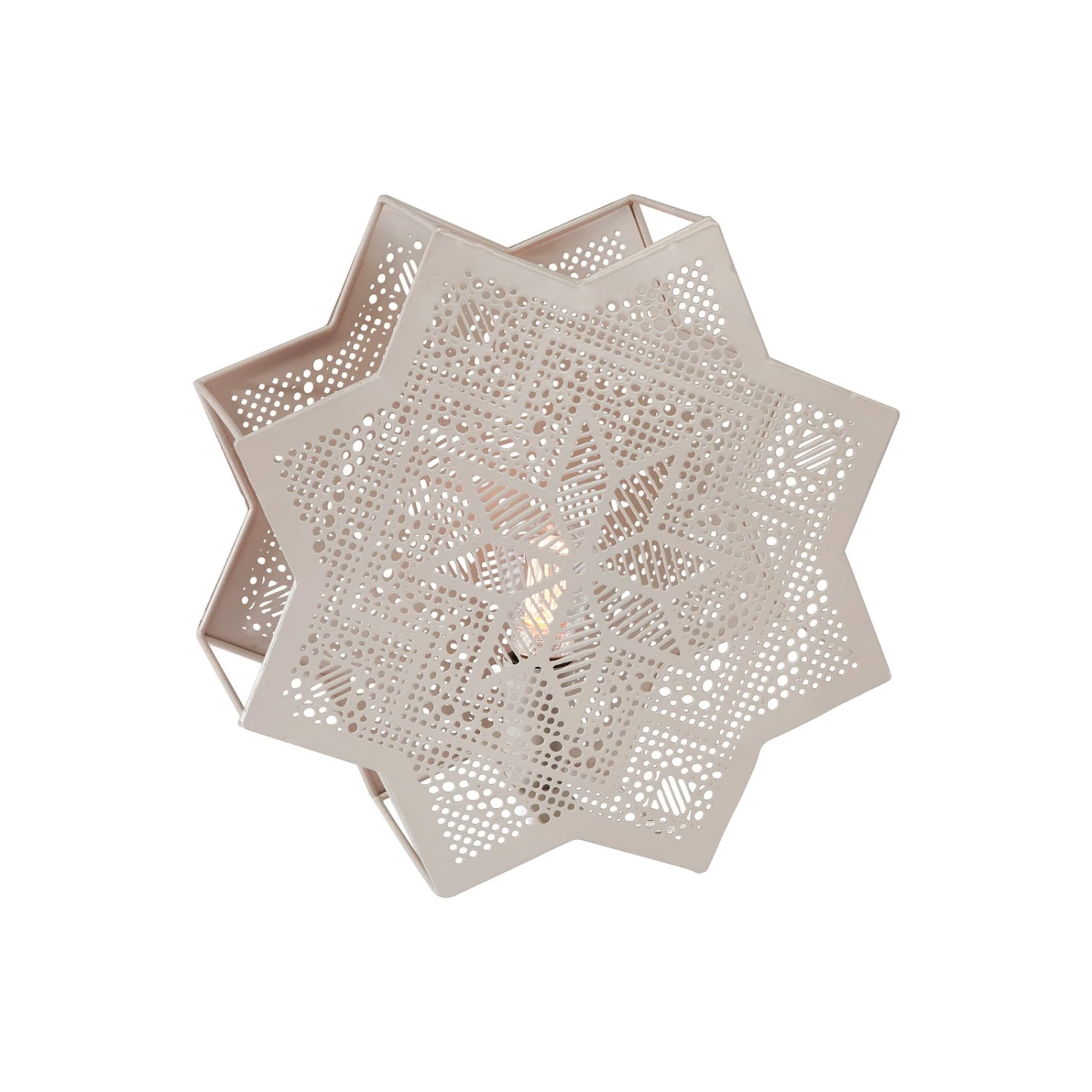 PR Home Elvira Dekostern Aus Metall, Beige 5 PR Home Elvira Dekostern Aus Metall, Beige – Bild 5