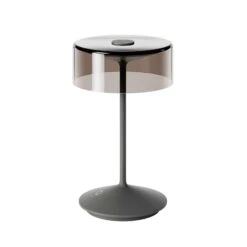 LED-Akkutischleuchte Numotion, IP54, Graphitgrau -Lampen Welt 10020536 2