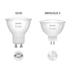 Philips Hue White Ambiance LED-Lampe 5,1W GU5,3 -Lampen Welt 10021255 4