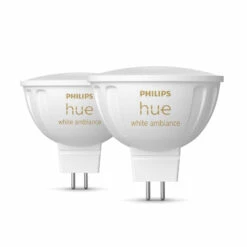 Philips Hue White Ambiance LED 5,1W GU5,3 2er-Set -Lampen Welt 10021276 2