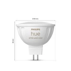 Philips Hue White & Color Ambiance LED 6,3W GU5,3 -Lampen Welt 10021287 3