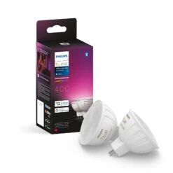 Philips Hue White & Color Ambiance 6,3W GU5,3 2er -Lampen Welt 10021288 5