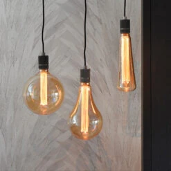 Calex Royal Kinna LED E27 3,5W 1.800K Dimm Gold -Lampen Welt 10021353 2