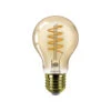 Philips E27 LED-Lampe A60 5,5W Dimmbar 2.200K Gold -Lampen Welt 10021523