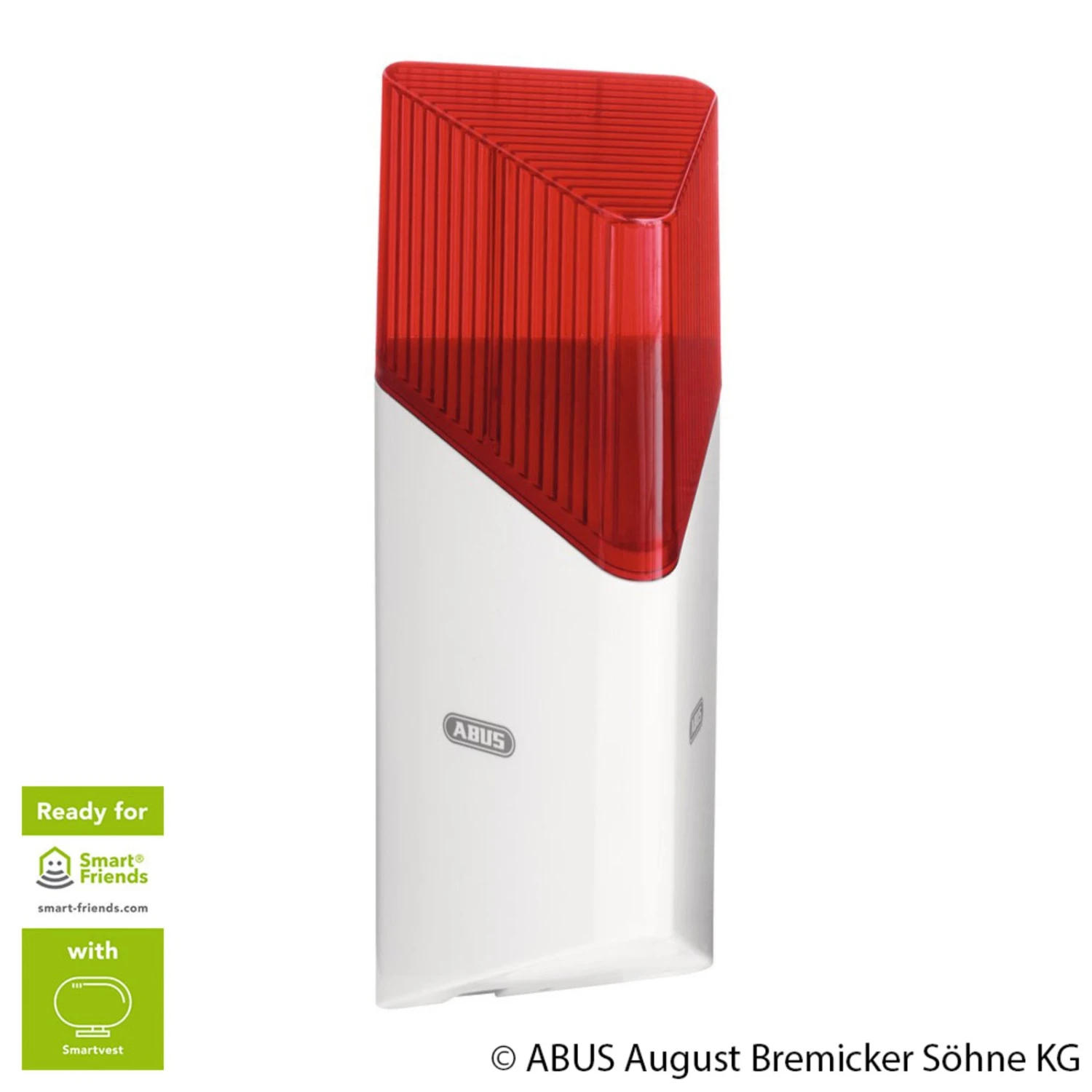 ABUS Smartvest Funk-Sirene Innen Und Außen 1 ABUS Smartvest Funk-Sirene Innen Und Außen