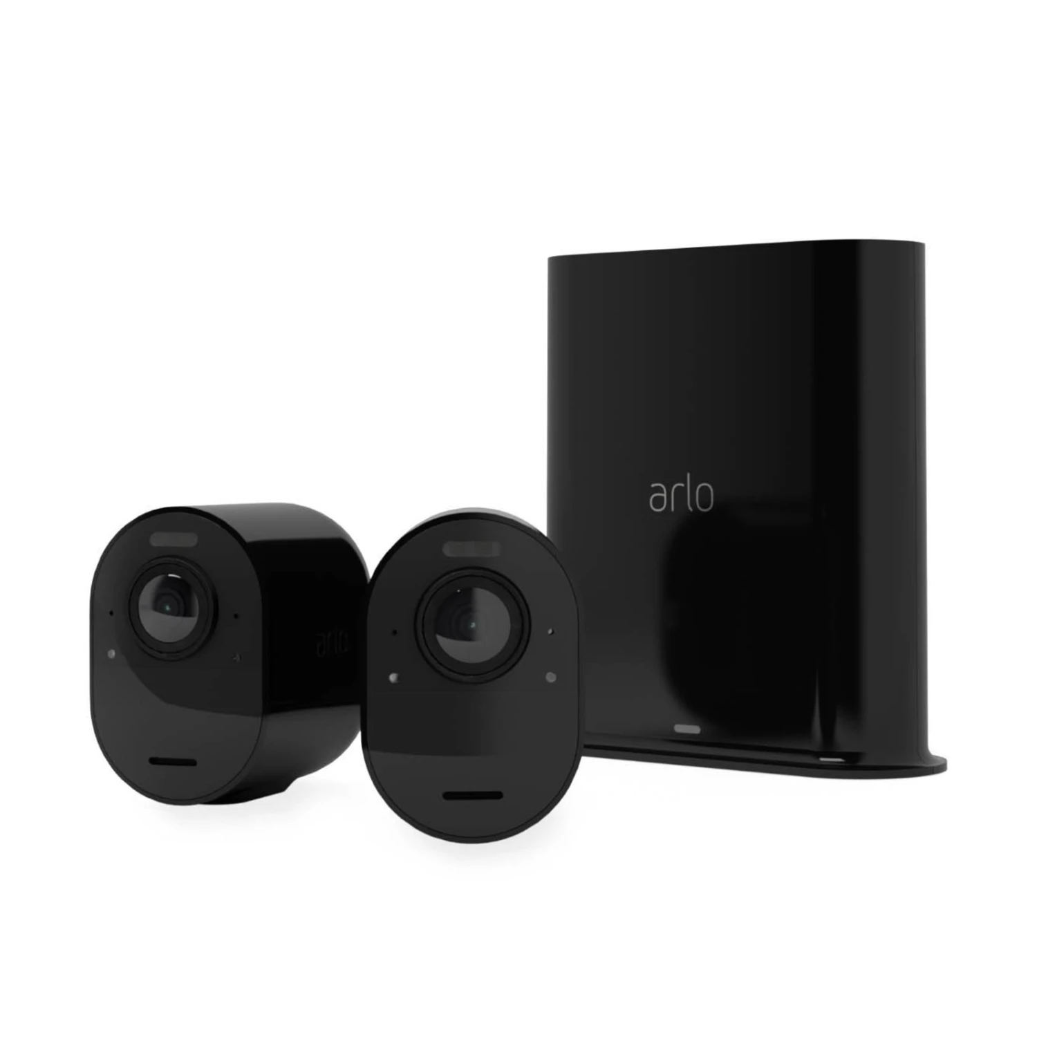Arlo Ultra 2 Sicherheitssystem, 2 Kameras, Schwarz 1 Arlo Ultra 2 Sicherheitssystem, 2 Kameras, Schwarz