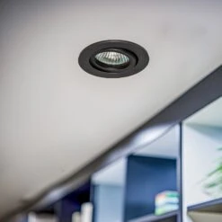 BRUMBERG 0063 Decken-Einbaustrahler, Rund, Schwarz -Lampen Welt 1512004 2