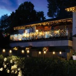 Erweiterungskette LED-Lichtervorhang System 24 -Lampen Welt 1522154 2