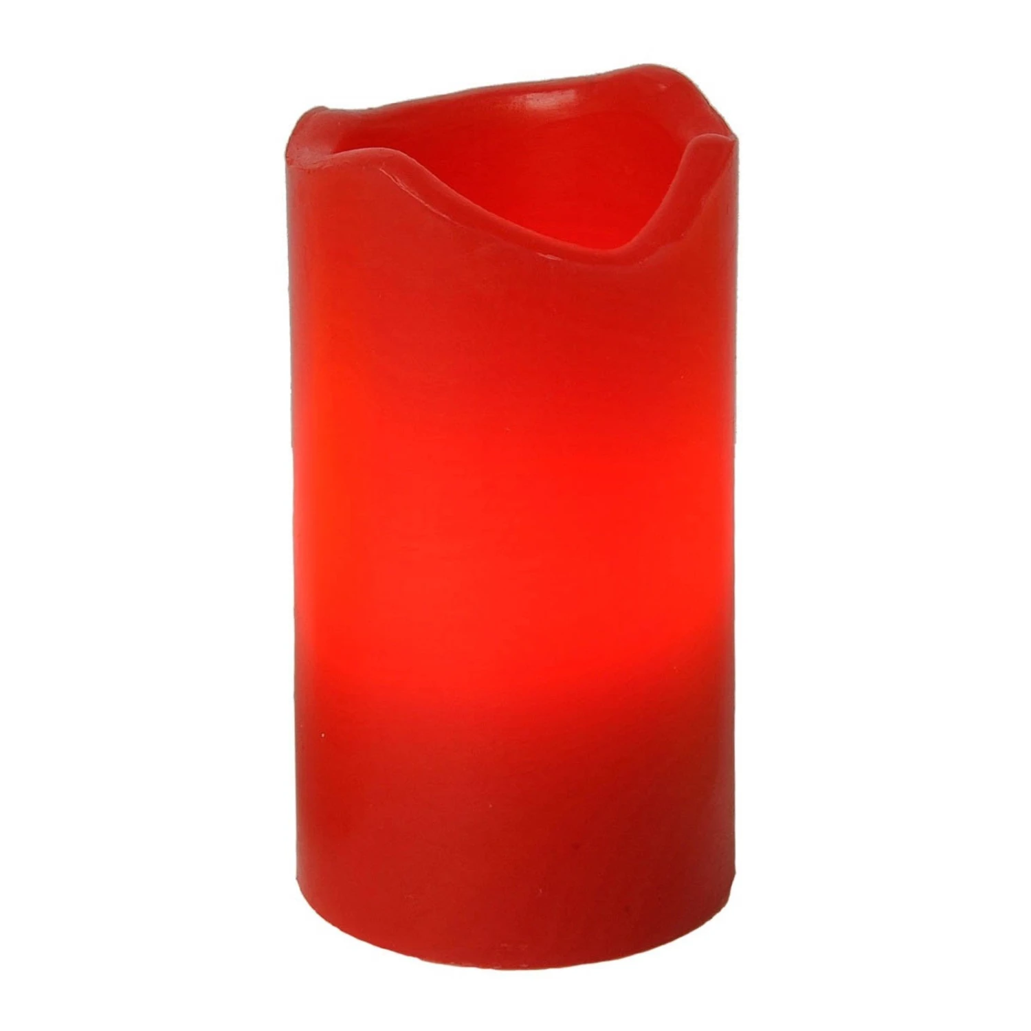4-er Set - Candle LED-Kerzen M. Fernbedienung Rot 6 4-er Set - Candle LED-Kerzen M. Fernbedienung Rot – Bild 6