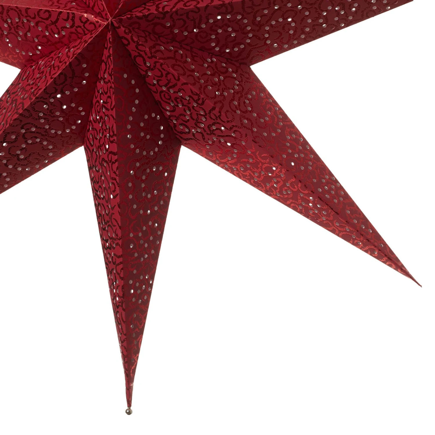 Roter Papierstern Antique 5 Roter Papierstern Antique – Bild 5