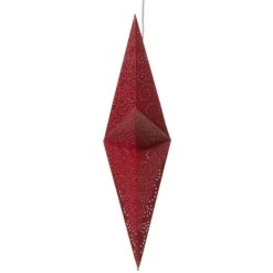 Roter Papierstern Antique 13 Roter Papierstern Antique -Lampen Welt 1522601 5