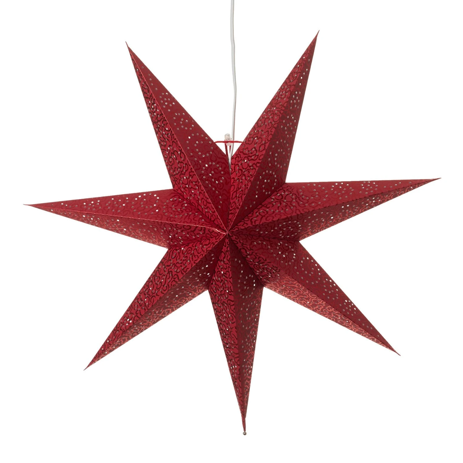 Roter Papierstern Antique 7 Roter Papierstern Antique – Bild 7