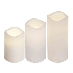 Dreierset LED-Kerzen Für Den Außenbereich -Lampen Welt 1523171 2