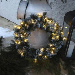 Kranz Edmonton Mit 30 LEDs, 50 Cm -Lampen Welt 1523353 5