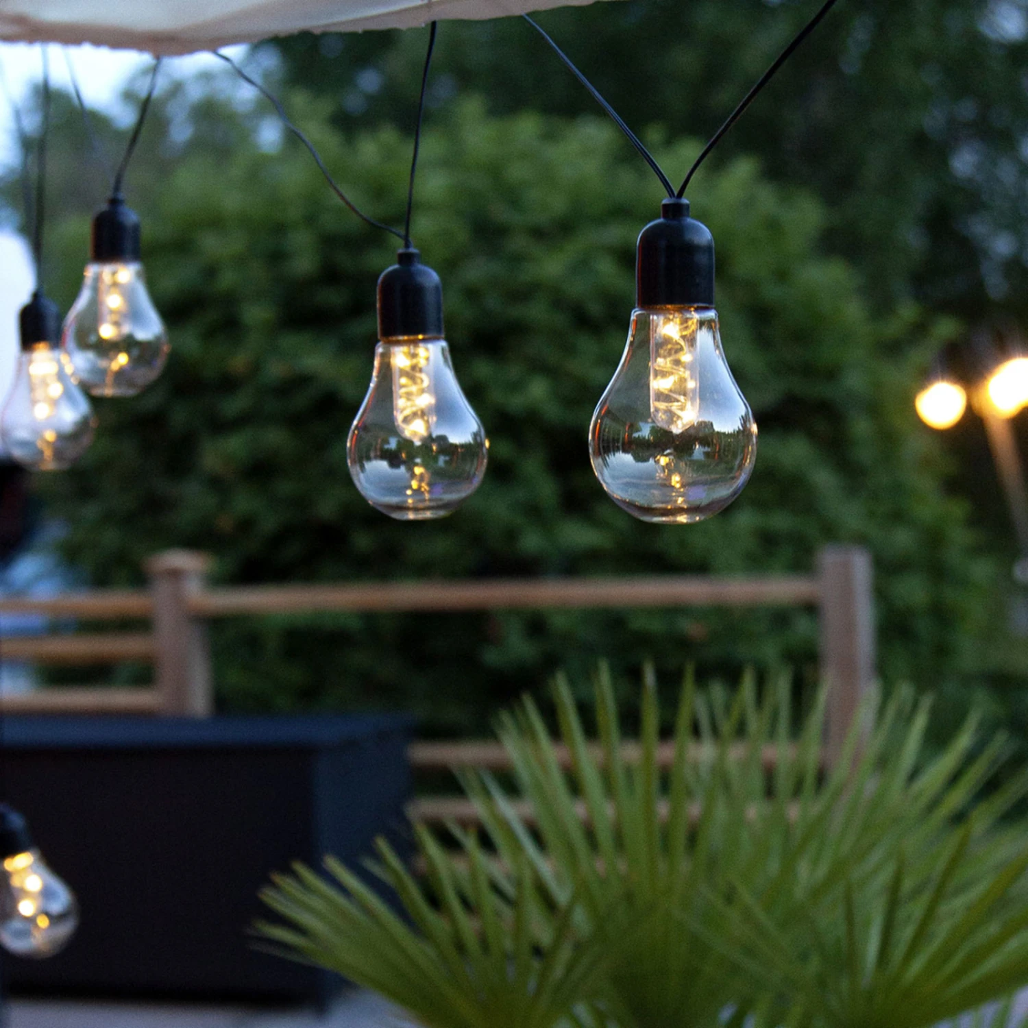 LED-Lichterkette Glow, Batterie, Klar 2 LED-Lichterkette Glow, Batterie, Klar – Bild 2