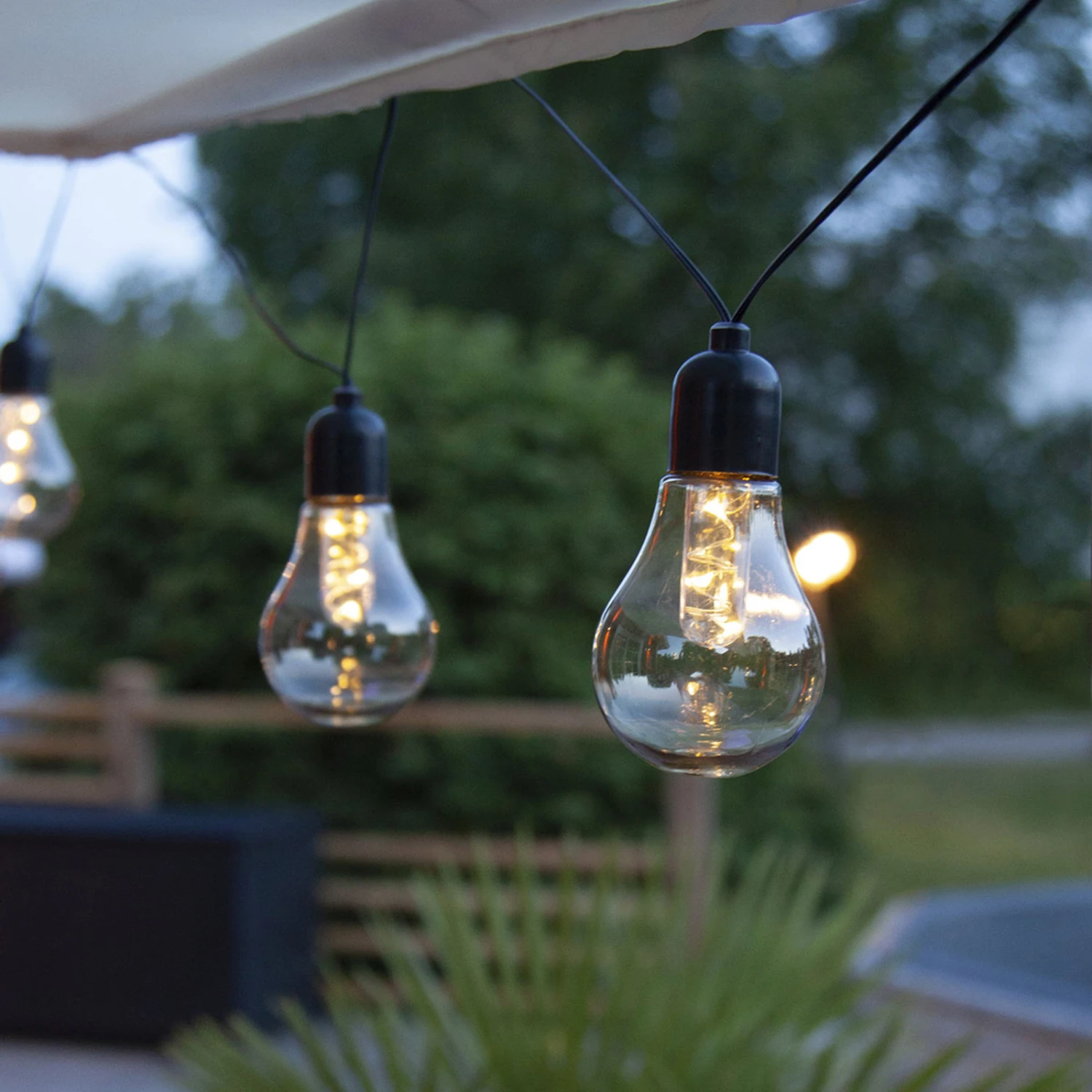 LED-Lichterkette Glow, Batterie, Klar 3 LED-Lichterkette Glow, Batterie, Klar – Bild 3