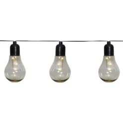 LED-Lichterkette Glow, Batterie, Klar 7 LED-Lichterkette Glow, Batterie, Klar -Lampen Welt 1523693 3