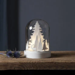 LED-Dekoleuchte Kupol Waldszene, Weiß -Lampen Welt 1523728 2