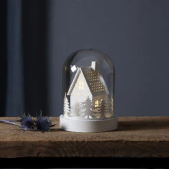 LED-Dekoleuchte Kupol Haus, Weiß -Lampen Welt 1523730 2